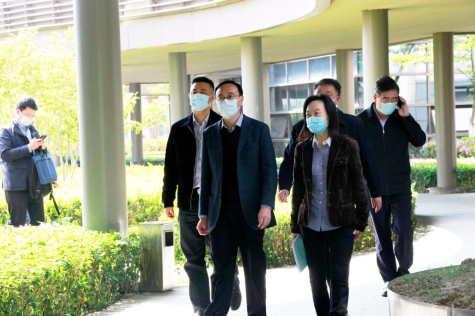 王飏副市長(zhǎng)來(lái)蘇化科技園調(diào)研