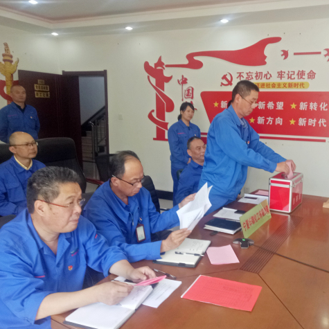 集團(tuán)黨委召開換屆選舉黨員大會(huì)