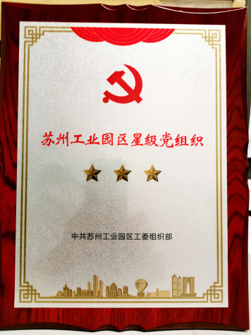 集團(tuán)黨委參加工業(yè)園區(qū)婁葑街道紀(jì)念中國共產(chǎn)黨成立98周年座談會(huì)并受表彰