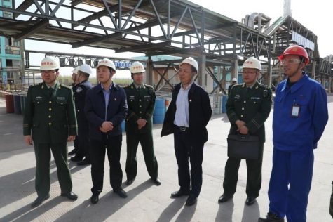 中衛(wèi)市副市長劉啟峰率隊(duì) 到寧夏華御開展消防安全大檢查